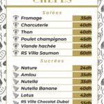 Menu RS Villa - Café Restaurant Meknes January 2025 241017-131800